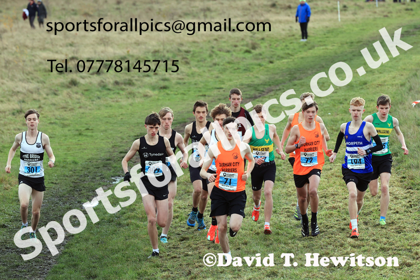 Mens Under-17s 2025 Start Fitness NEHL, Wrekenton, Gateshead, Sunday, November 23rd. Photo: David T. Hewitson/Sports for All Pics